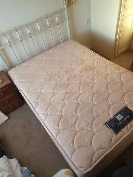 Photo of free Sealey Posturepedic double bed (Garden Lane) #2