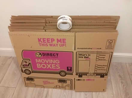 Photo of free Moving Boxes (Netherfield MK6) #1