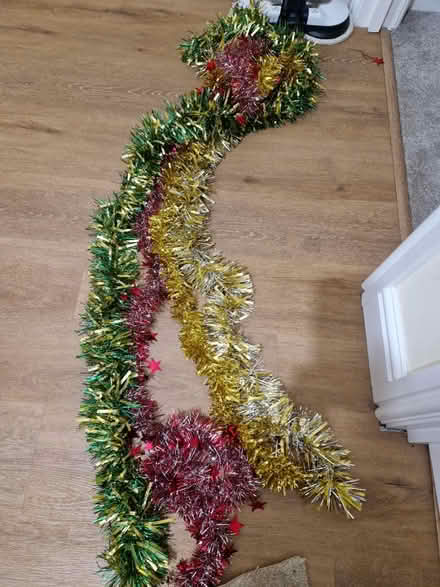 Photo of free Christmas Tinsel decs (South Croydon) #1