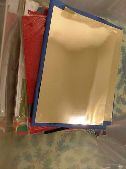 Photo of free Box of A4 craft papers (GL6) #2