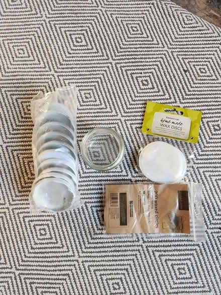 Photo of free Preserving wax discs, lids & 1 jar (Grange over sands) #1