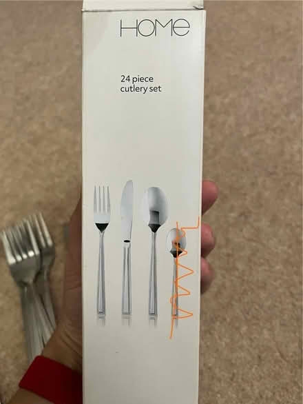Photo of free Cutlery set - Sainsburys (RH12) #2