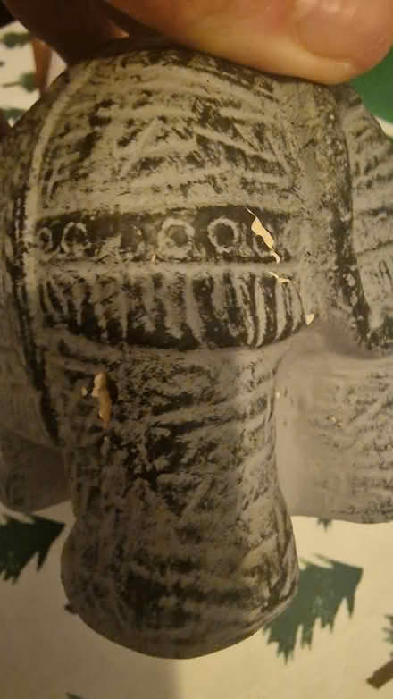 Photo of free Elephant figurine (Kirk Hallam DE7) #3