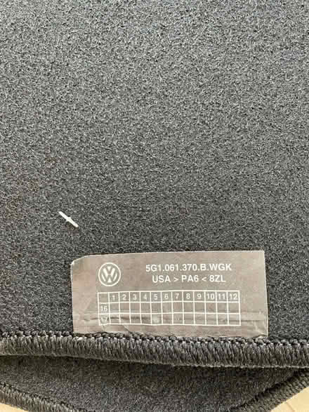 Photo of free 2017 VW Golf Floor Mats (Danbury Forest) #2