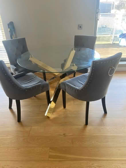 Photo of free Glass Dining Table & Chairs (Brighton, BN1 3WB) #1