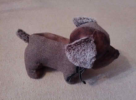 Photo of free Dog shaped door stopper (Barnham) #1