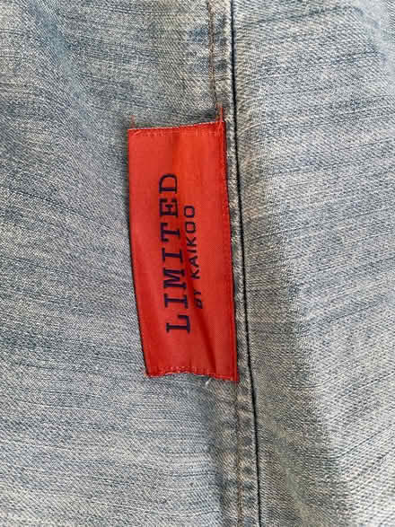 Photo of free Denim beanbag (Waterlooville) #2