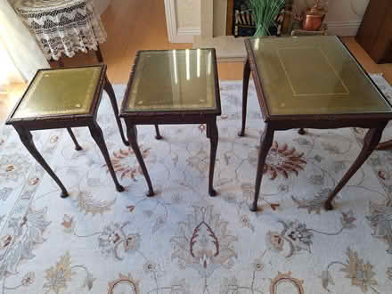 Photo of free Nest of 3 tables. (Brocton ST17) #1