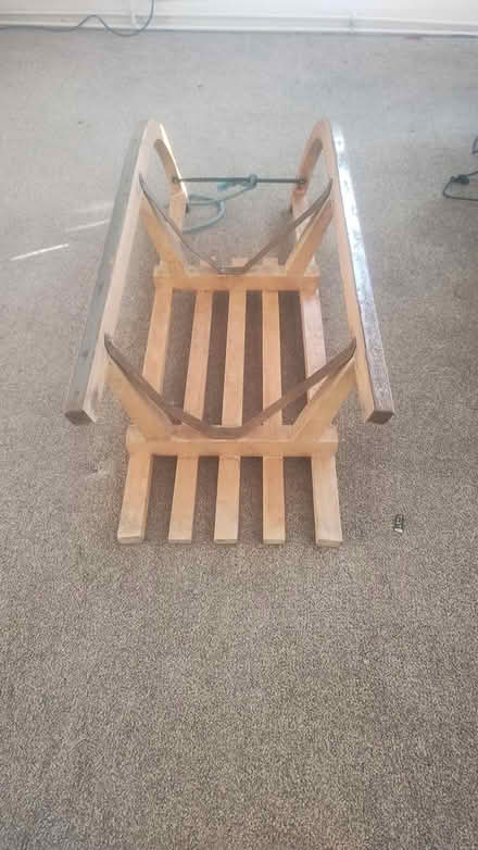 Photo of free Wooden sledge (Bexley DA5) #2