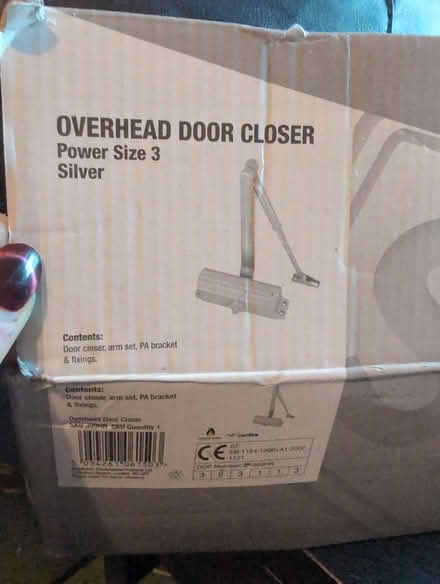 Photo of free Overhead door closed (boxed) (Oughtibridge S35) #1
