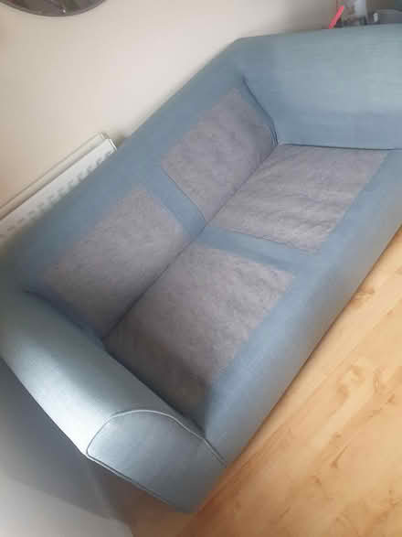 Photo of free Blue 2 seater sofa (Stockport SK7) #4