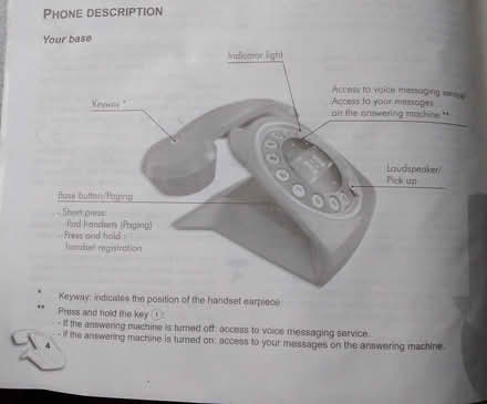 Photo of free Vintage style Cordless phone (Emsworth PO10) #4