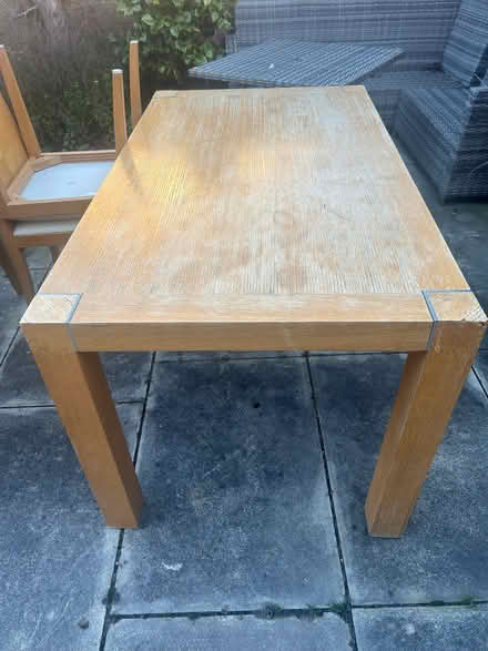 Photo of free Kitchen table and 6 chairs (Bromborough CH62) #1
