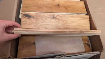 Photo of free Herringbone wood planks (30-40) (Archway / Tufnell Park (N19)) #2