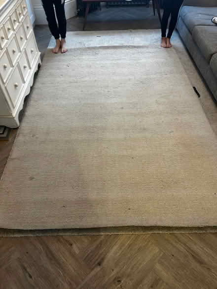 Photo of free Cream rug (Tufnell Park NW5) #2