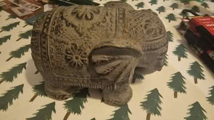 Photo of free Elephant figurine (Kirk Hallam DE7) #1