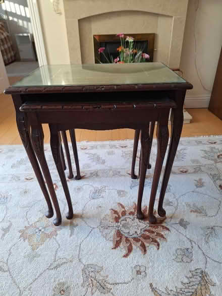Photo of free Nest of 3 tables. (Brocton ST17) #2