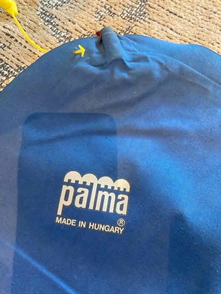 Photo of free Blue and red inflatable double mattress (Cumnor OX2) #2