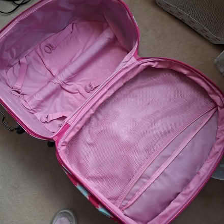 Photo of free Bright pink suitcase (New Southgate N11) #3