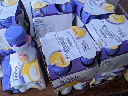 Photo of free 50 x Fortisip 125ml protein drinks (Gorse Hill GU22) #1