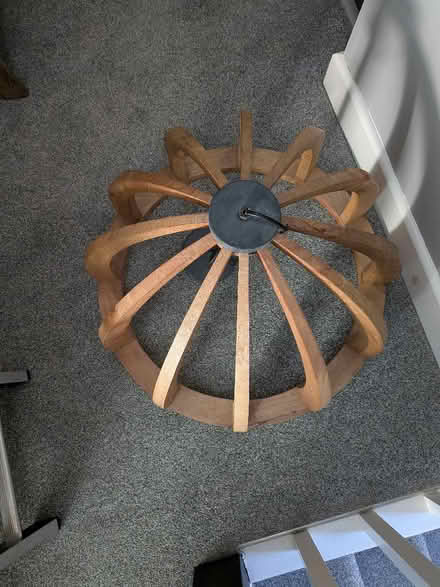 Photo of free Wood Light fitting (Harbourland ME14) #2