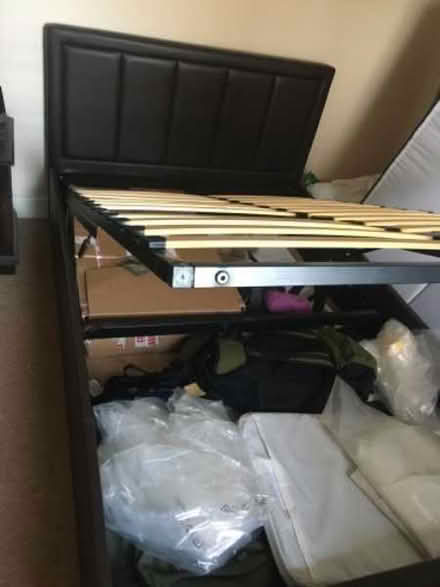 Photo of free Small double storage bed frame (Combe Down) #1