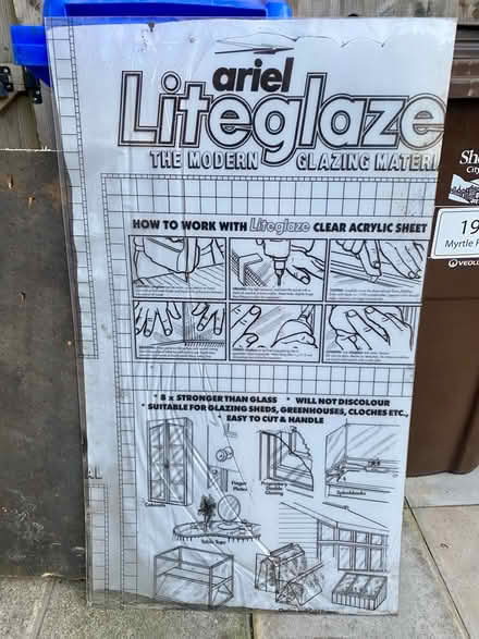 Photo of free Clear Perspex sheet - 103x60 cm (Heeley, S2) #1