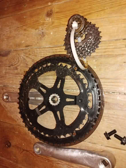 Photo of free Chain wheel + sprocket set (Knighton LD7) #1