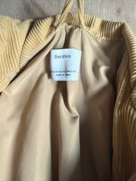 Photo of free Cord jacket size s (Oswestry SY11) #3