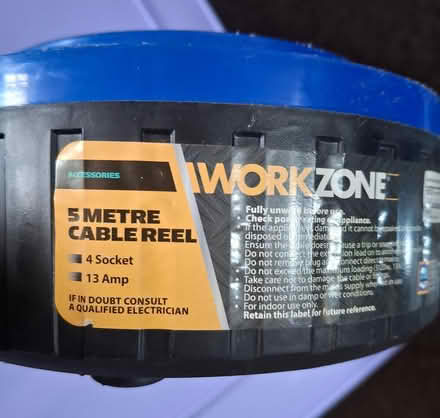Photo of free 4 plug socket extension reel 5m (Woodseats, S8 0) #3