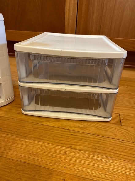 Photo of free 2 drawer desktop organizer (Greenwood) #1