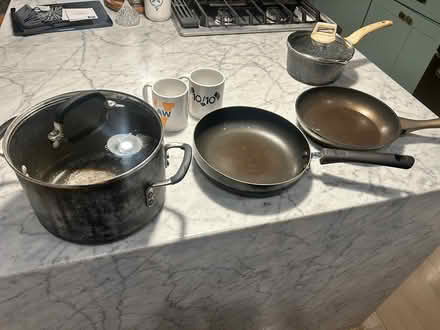 Photo of free Pots, pans, and mugs (Petworth) #1