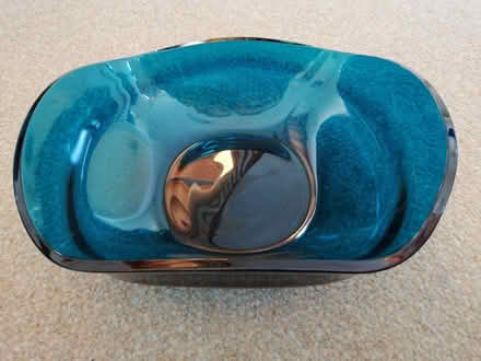 Photo of free Gorgeous blue glass bowl (Oldland Common, BS30) #1