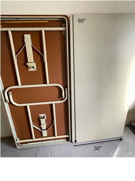 Photo of free (2) folding tables (buchanan, ny 10511.) #1