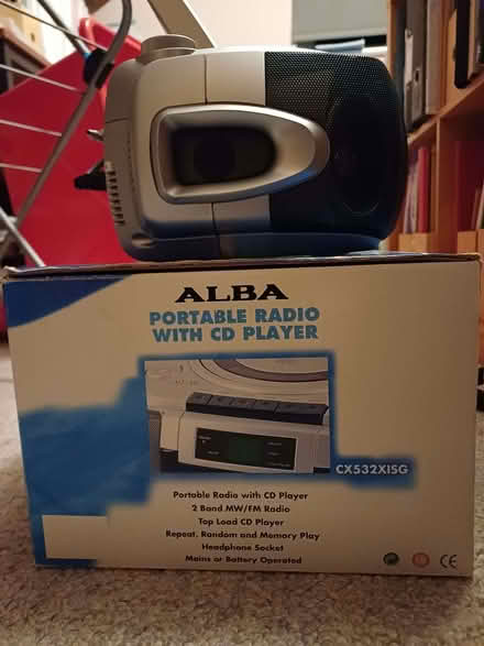 Photo of free Portable radio with CD player (Jennyfield HG1) #2