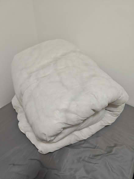 Photo of free Single duvet 13.5 tog + pillow (Fitzrovia W1W) #2