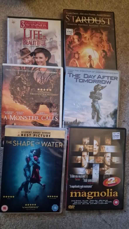 Photo of free Dvds (Kirk Hallam DE7) #1