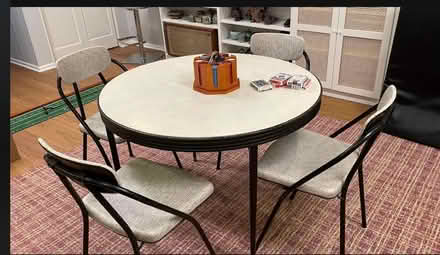 Photo of free Cool mcm folding chairs and table (Highland park) #1