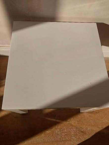 Photo of free IKEA LACK side table – white (55cm x 55cm) (New Malden KT3) #2