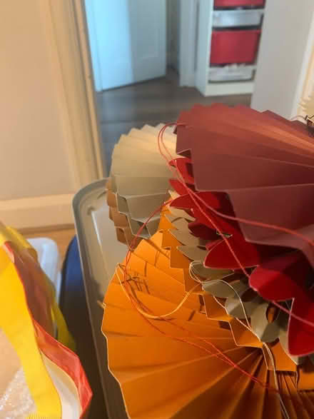 Photo of free Paper fans and star decorations (CT6) #1