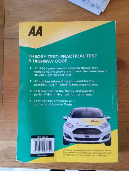 Photo of free AA book - Driving theory test, highway code book (Eastbourne BN20) #2