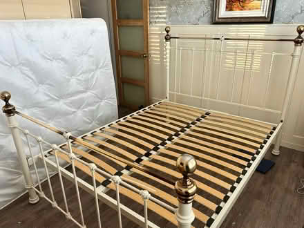 Photo of free King size bed frame only (Ash vale) #2