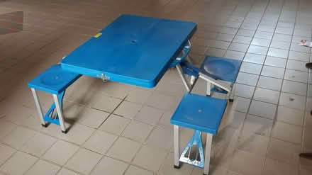 Photo of free Folding Camping Table with Seats (Queenstown, near MRT) #1