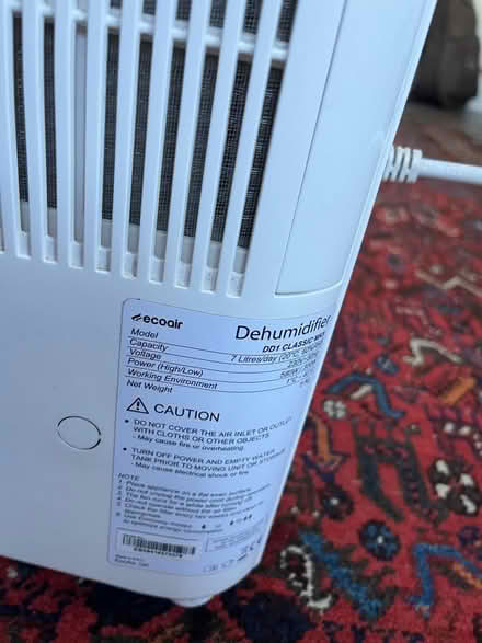 Photo of free Dehumidifier - not working (Shoreham-by-Sea BN43) #3