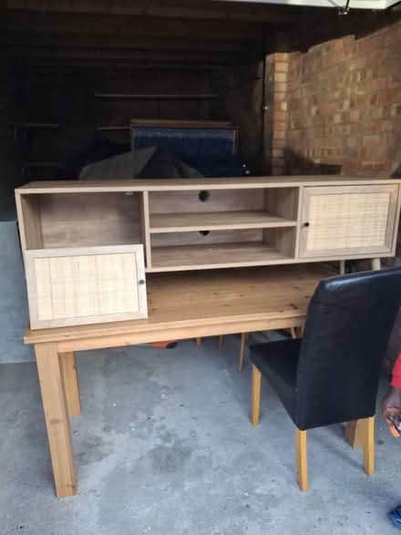 Photo of free Tv stand,dinning table with chairs,shoe rack,baby feeding chair (Phippsville) #3