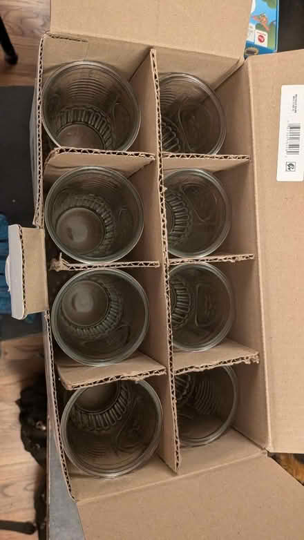 Photo of free Eight matched 14 oz drink glasses (San Gabriel, CA) #2