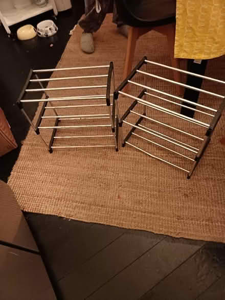 Photo of free 2 shoe racks (Holt Lane End M35) #1