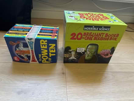 Photo of free Horrible science and Horrible math book sets (Fleetville AL4) #1