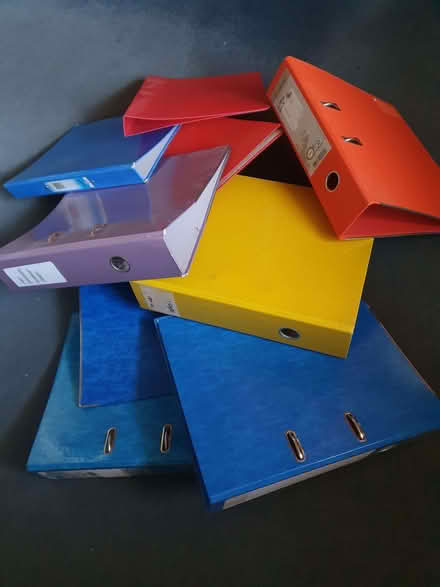 Photo of free Lever arch files/ring binders (Nascot Wood WD24) #1