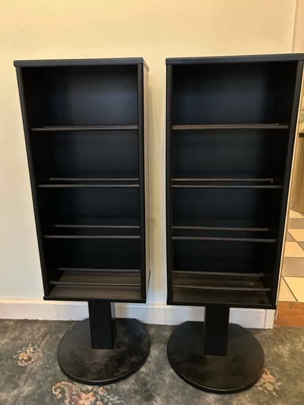 Photo of free Pair of CD stands (Peterborough PE2) #1
